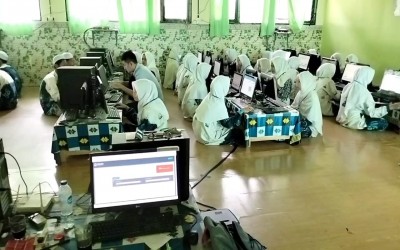 Dukung Pendidikan Kesetaraan, MTsN 7 HST Fasilitasi Santri Uji PKPPS